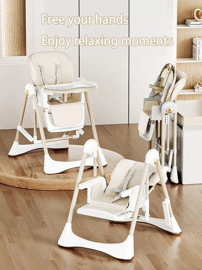baby feeding chair Baby highchair to eat baby seats Baby Dining Table and Chairs Infant Tables Feeding Baby Feeding Chair with Wheels