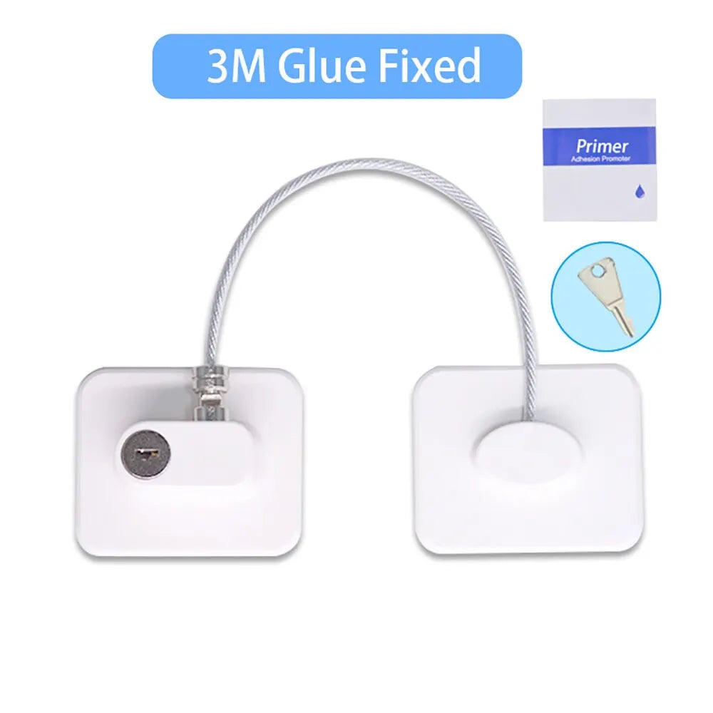 Multi-Purpose Baby Safety Cable Lock – Strong, Flexible Protection