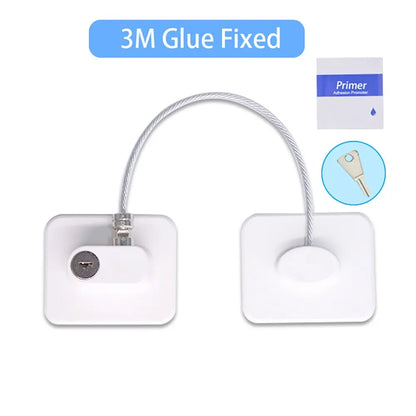 Multi-Purpose Baby Safety Cable Lock – Strong, Flexible Protection