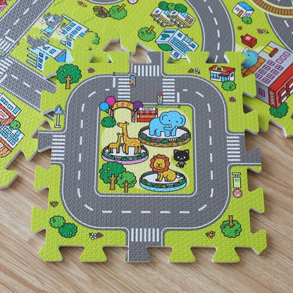 Traffic Adventure Play Mat – Drive, Learn & Explore!