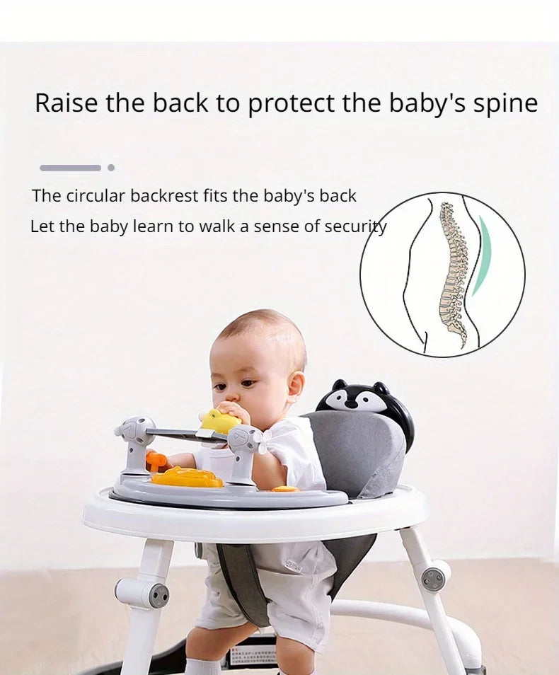 Foldable 3-in-1 Baby Walker – Safe, Smart & Space-Saving