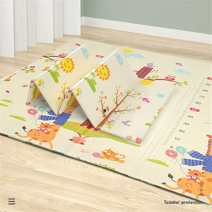 Baby Play Mats For Baby Game Mats Waterproof Children's Rug Playing Activity Gym Mat Crawling Play Floor Folding Soft Carpets