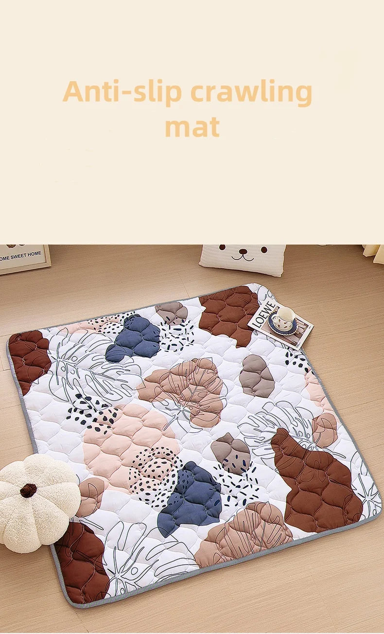 50*50" Baby Play Mat for Playpen & Floor Thicken Soft Baby Activity Gym Portable Washable Carpet for Newborn 6-12 Months