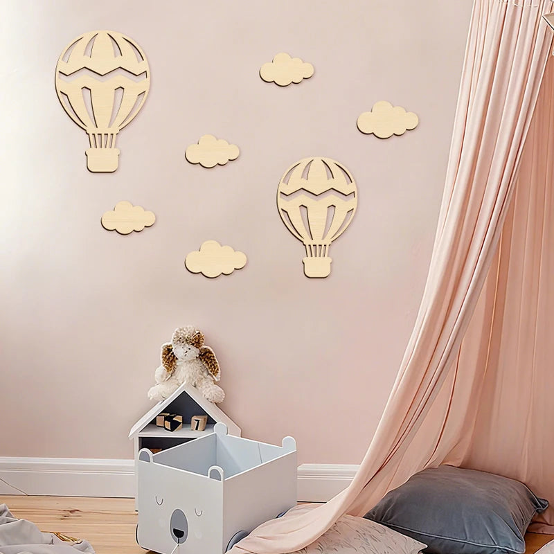 Wooden Balloon Wall Decor – Create a Magical Nursery