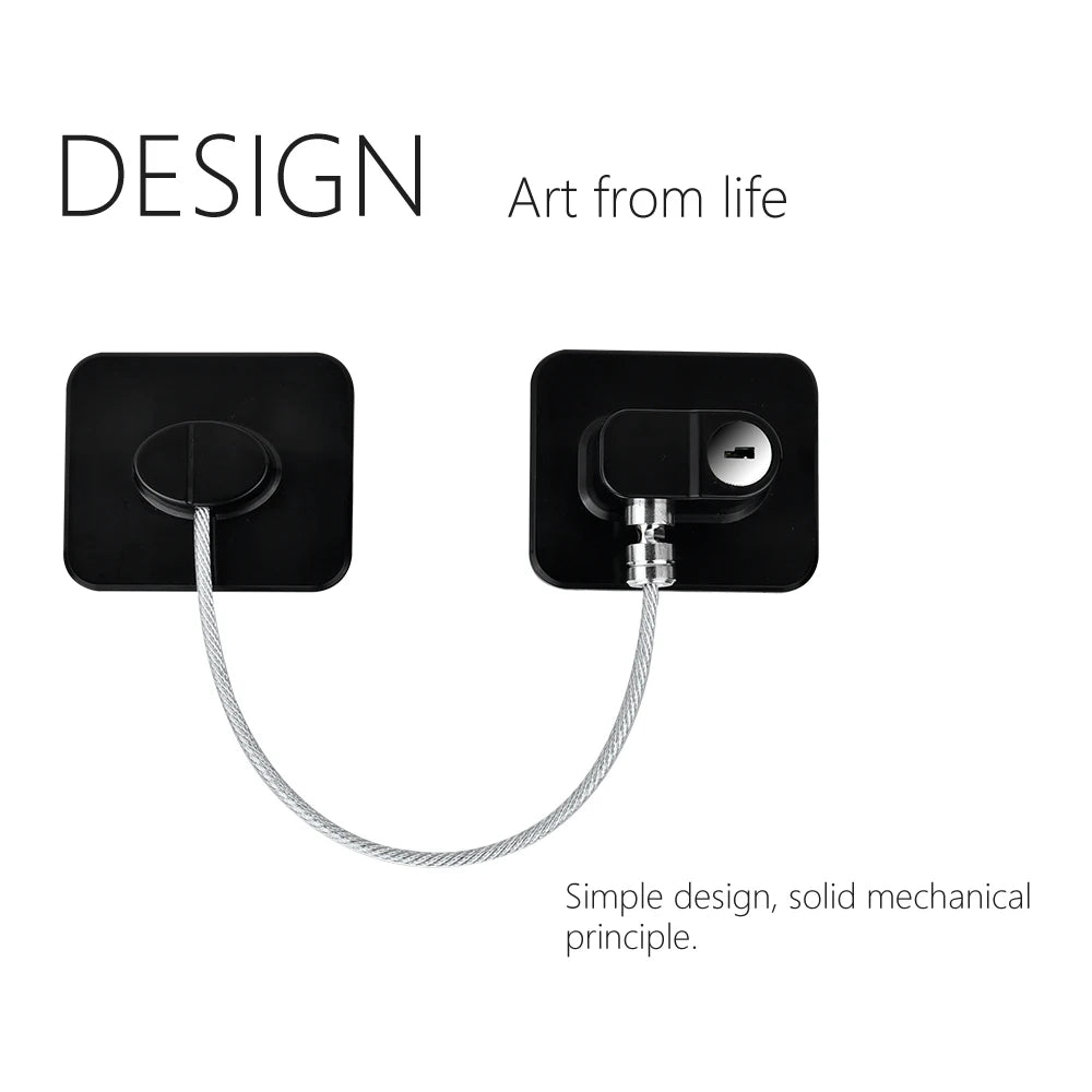 Multi-Purpose Baby Safety Cable Lock – Strong, Flexible Protection
