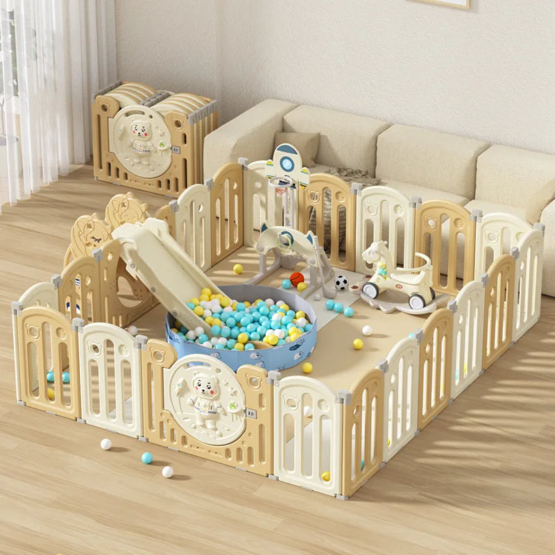 BabyBlush Luxury Baby Playground Playpen Combination