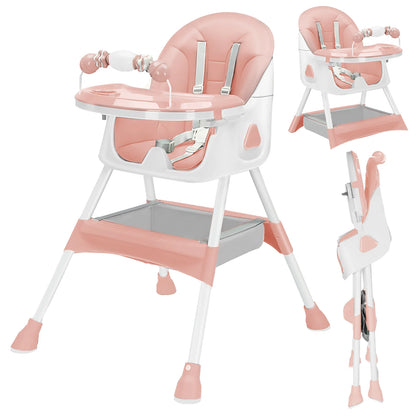 BabyBlush 3-in-1 Convertible Baby High Chair