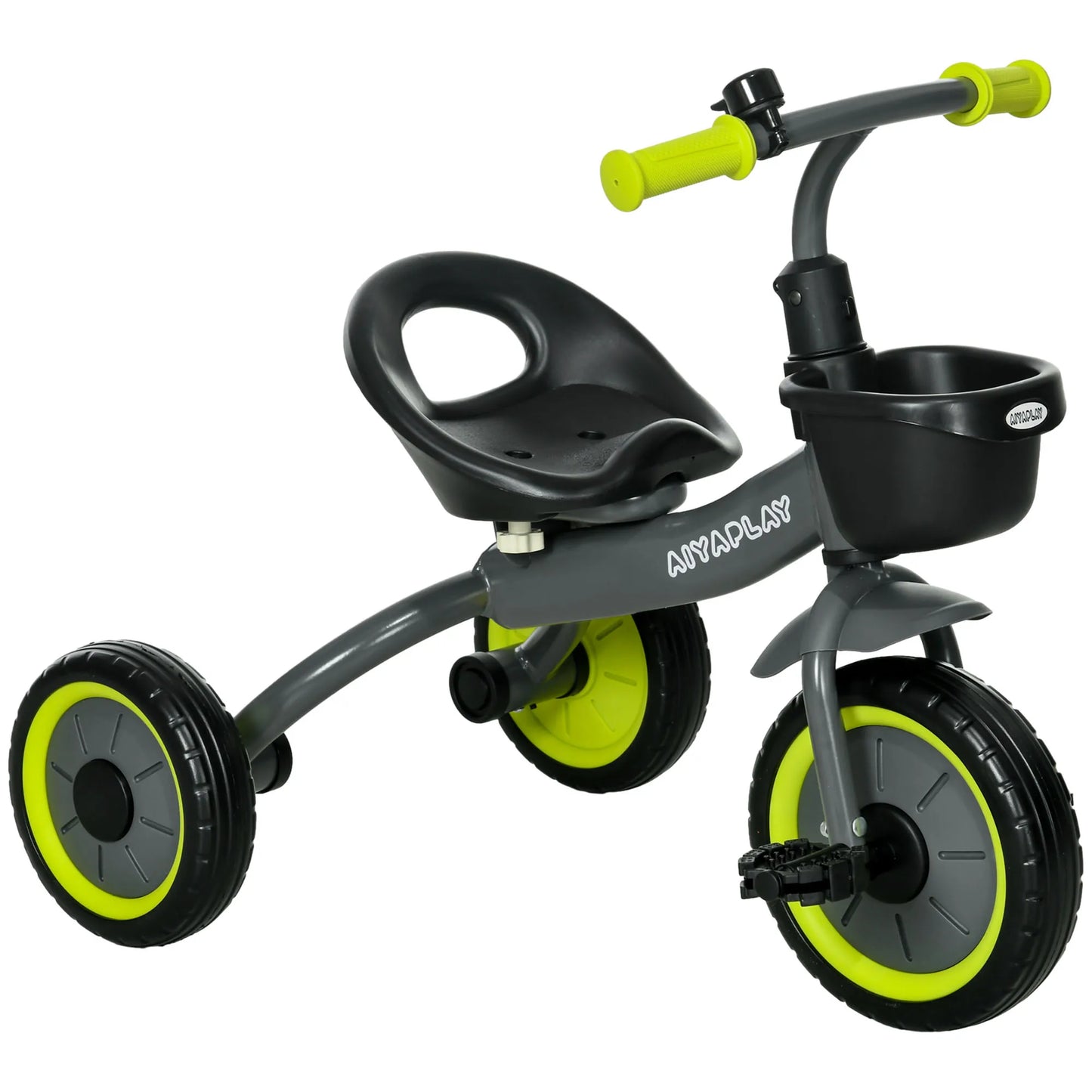 Kids Tricycle with Basket & Adjustable Seat (Ages 2–5)