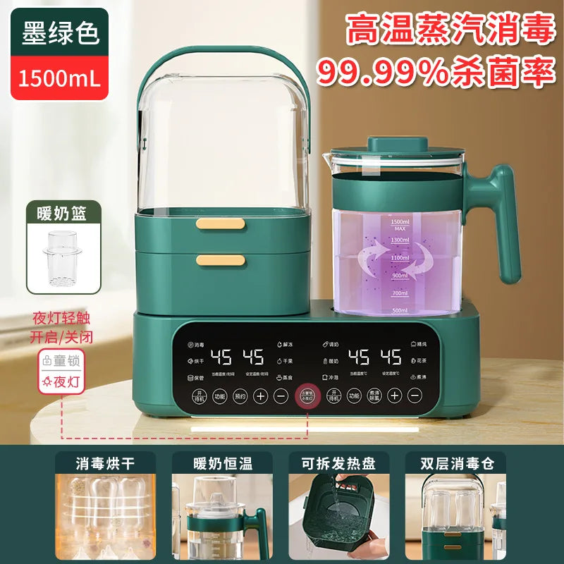 KH-8869 New upgraded professional intelligent constant temperature milk regulator  Baby bottle sterilizer Kettle
