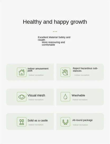 Baby Playpen Indoor Play Area for Infants Room Play Enclosure for Toddler Crawling Safety Barrier Includes 1.5cm Thick Floor Mat