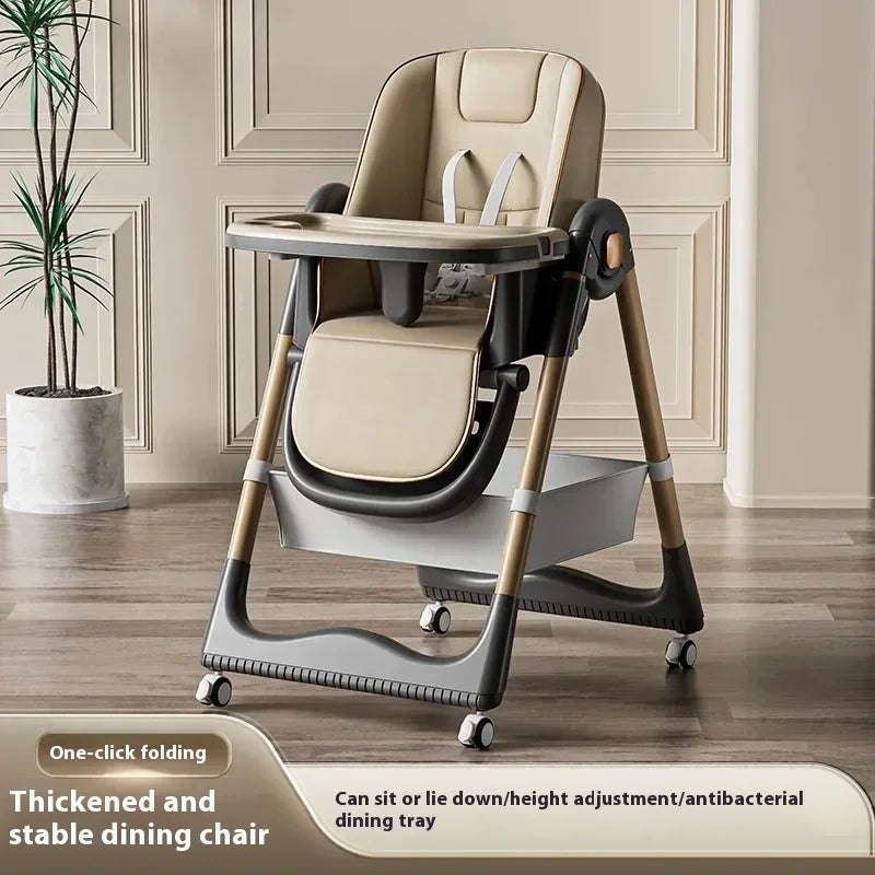 BabyBlush Multifunctional Foldable Baby High Chair