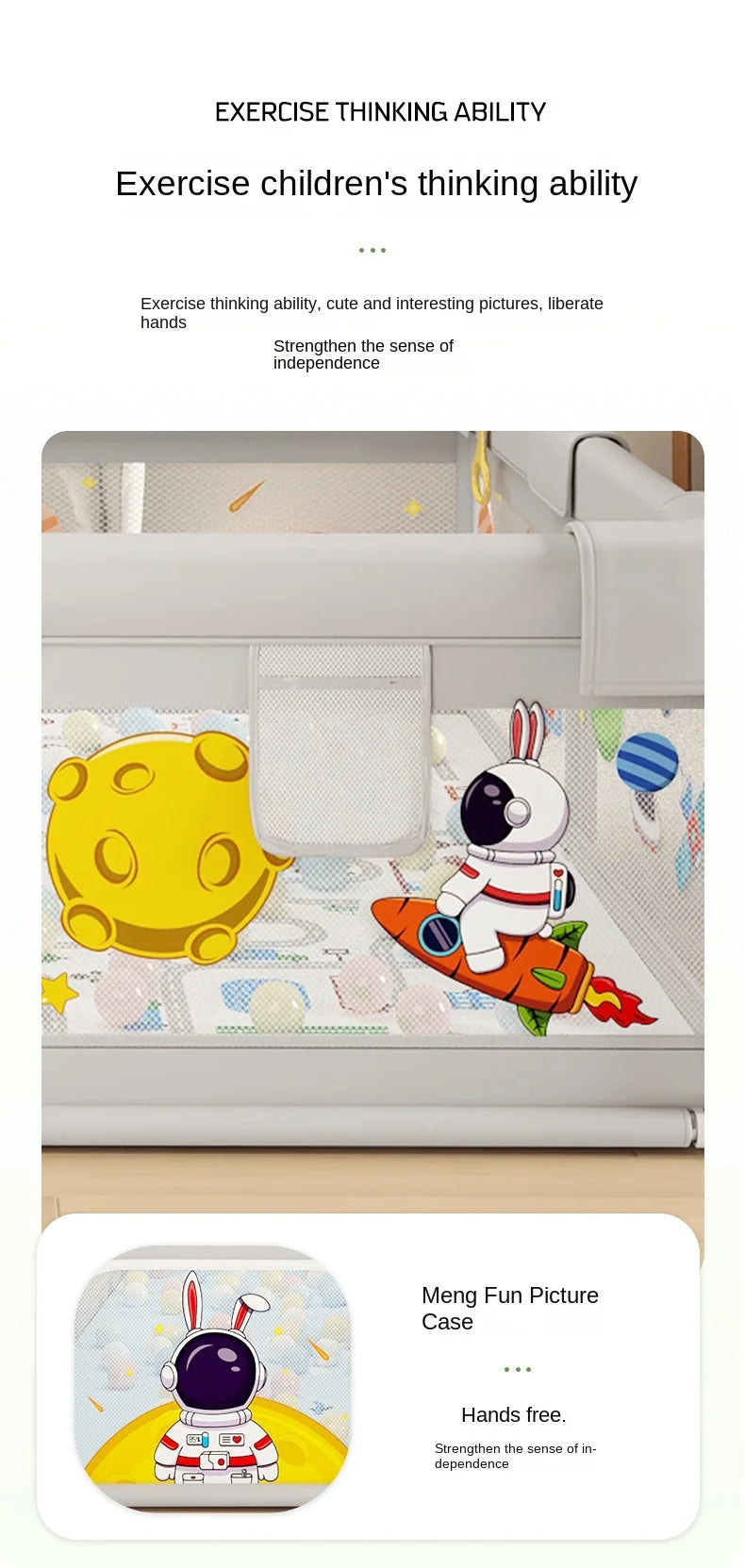 Baby Playpen Indoor Play Area for Infants Room Play Enclosure for Toddler Crawling Safety Barrier Includes 1.5cm Thick Floor Mat