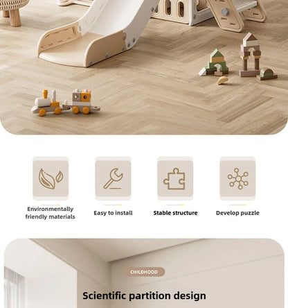 Children's Slide Indoor Home Slide Swing Multi-function Combination Baby Toy Small Family Amusement Park