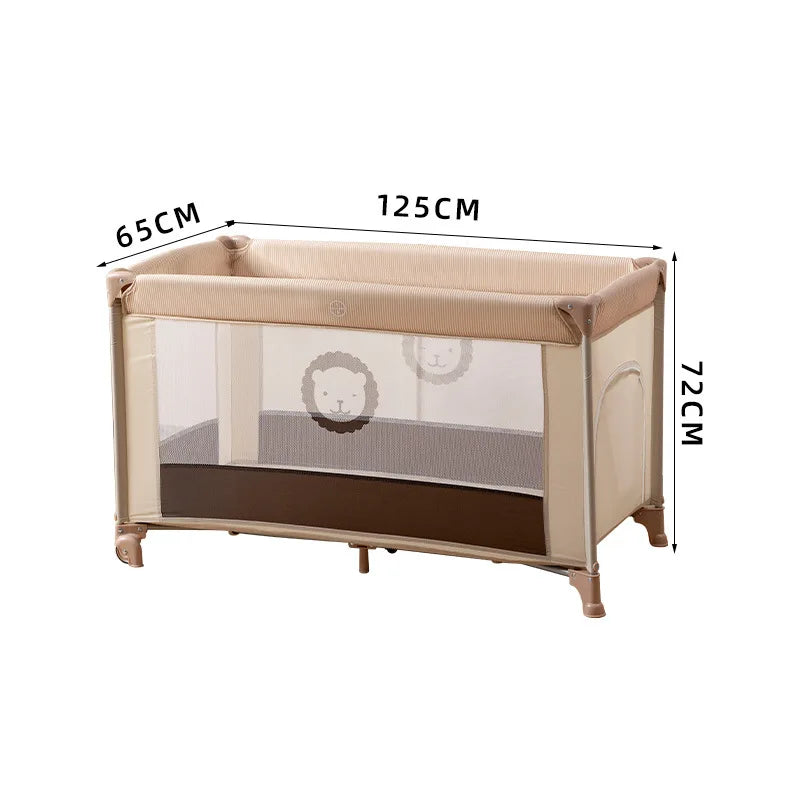 Portable Lightweight Foldable Baby Crib & Play Bed
