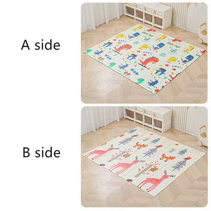 Baby Play Mats For Baby Game Mats Waterproof Children's Rug Playing Activity Gym Mat Crawling Play Floor Folding Soft Carpets