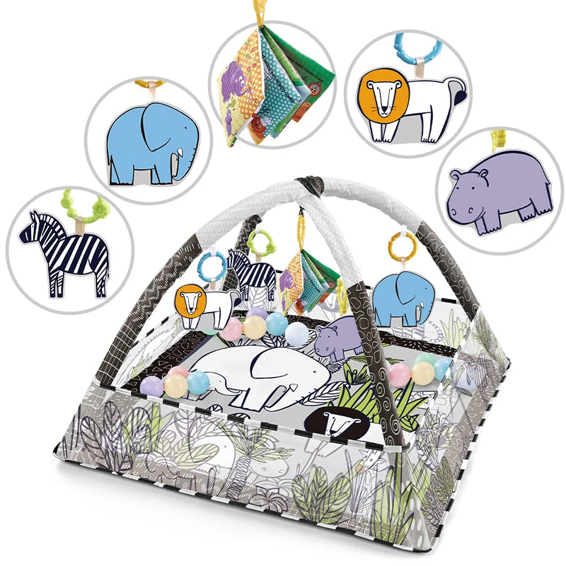 Multifunctional Baby Activity Play Mat & Fitness Gym