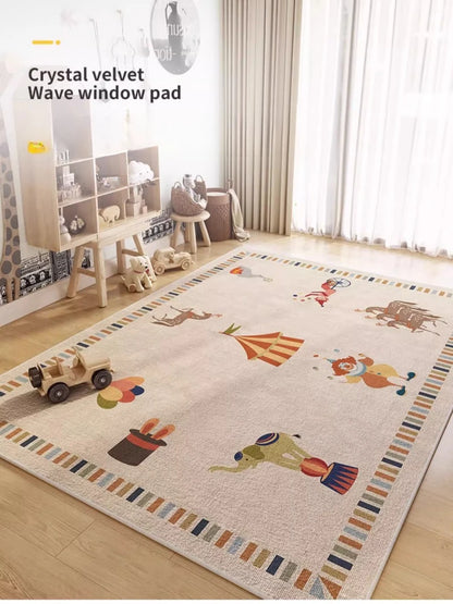 Children Room Carpet Living Room Study Toy Reading Area Baby Crawling Carpet Play Anti Fouling Anti Slip Rug Baby Playing Mat