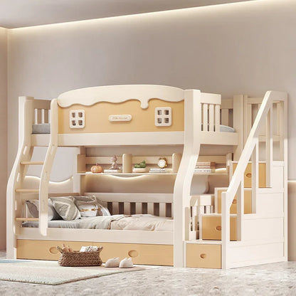 Modern Solid Wood Convertible Toddler Bed