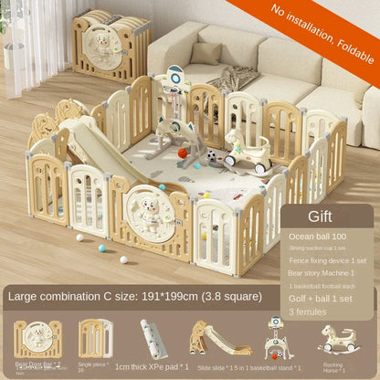BabyBlush Luxury Baby Playground Playpen Combination