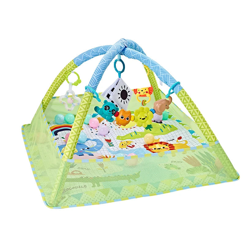 Sensory Play Gym & Crawling Mat – Learn, Play & Grow!