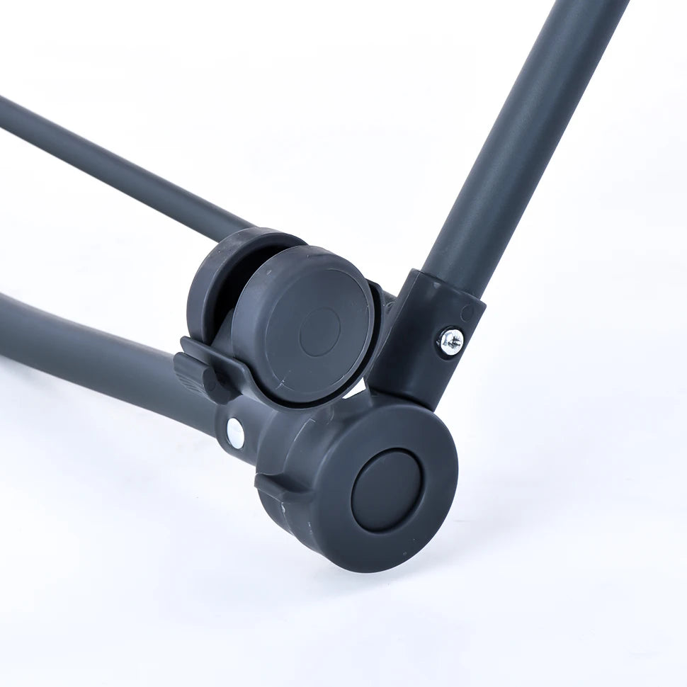 Baby Travel Cot with Mattress & Silent Wheels