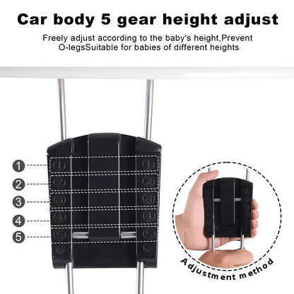 Foldable Anti-Rollover Baby Walker – Safe Steps, Every Time
