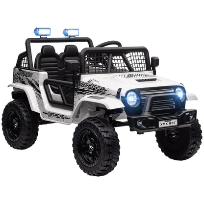 12V Kids Electric Ride-On Truck with Suspension