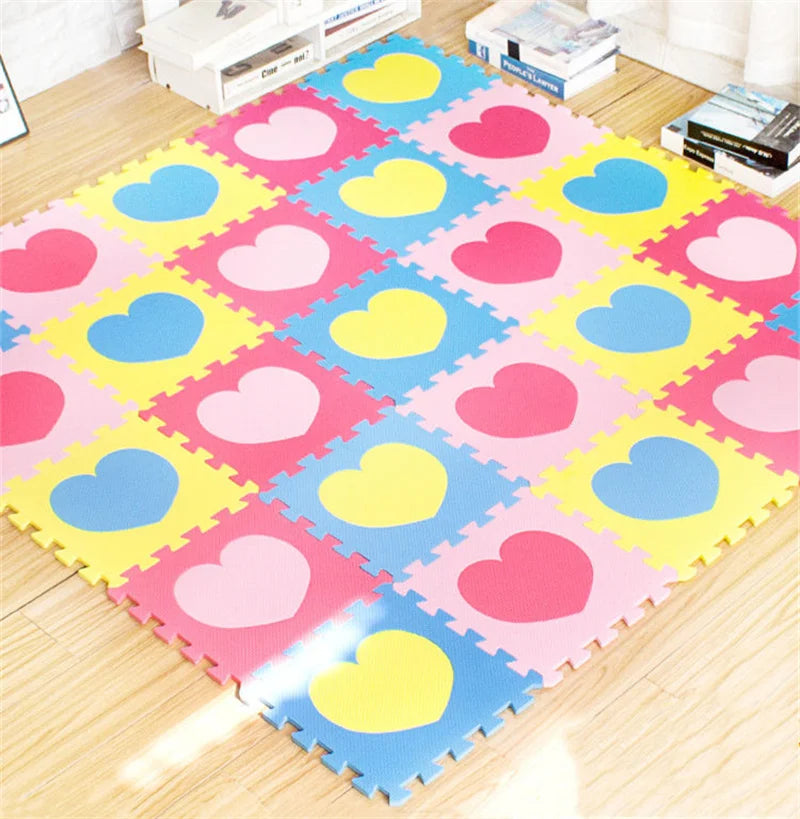 Soft Puzzle Play Mat – Safe, Stylish & Fun!