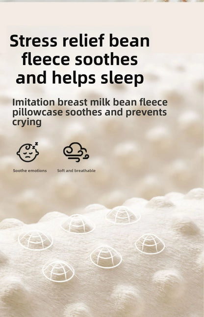 Baby Slope Pillow - Breathable Newborn Pillow for Preventing Milk Choking and Spitting Up - Lying-Down Feeding and Sleeping Aid