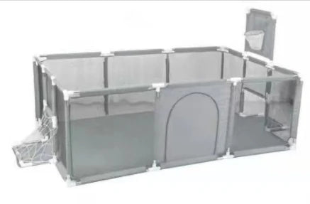 NEW Playpens for Baby with Pull Rings Indoor Baby Playground Kids Balls Pool Activity Fence Baby Games Park Child Safety Barrier