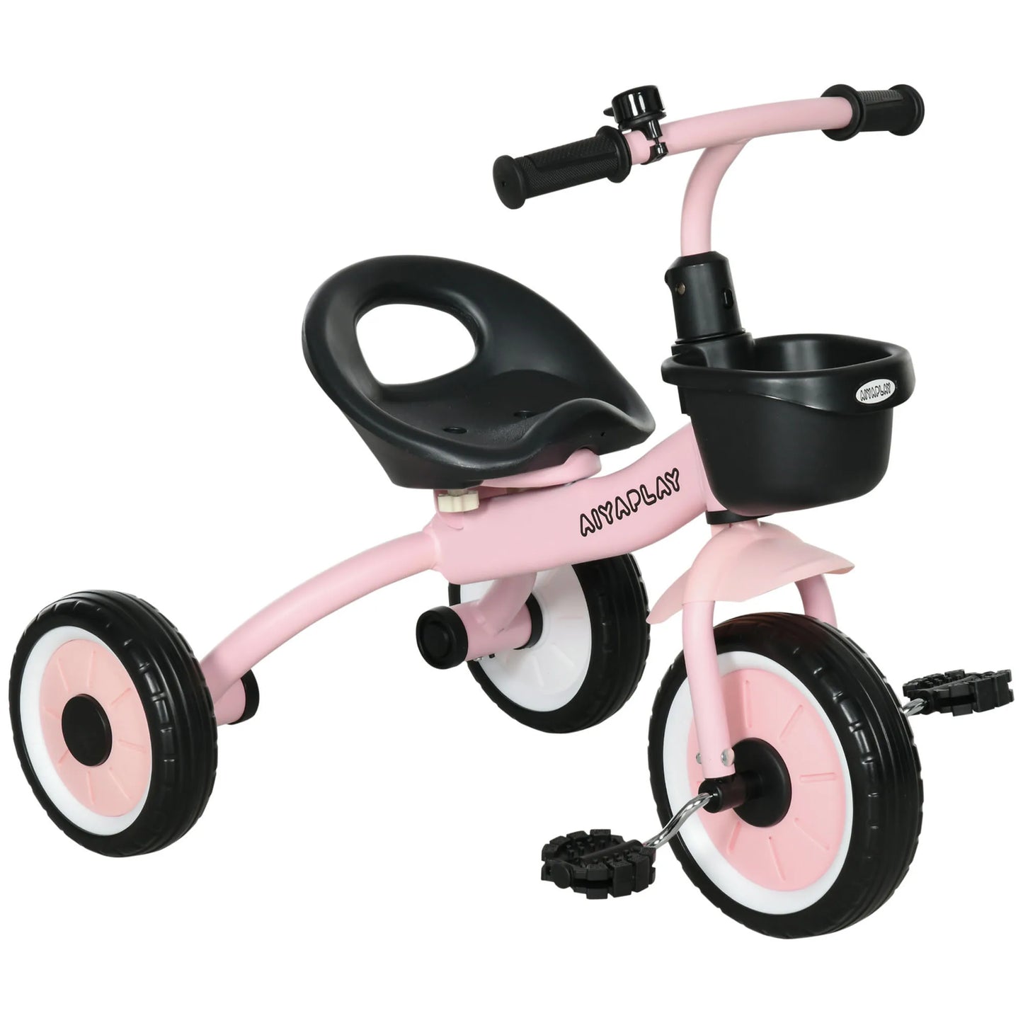 Kids Tricycle with Basket & Adjustable Seat (Ages 2–5)