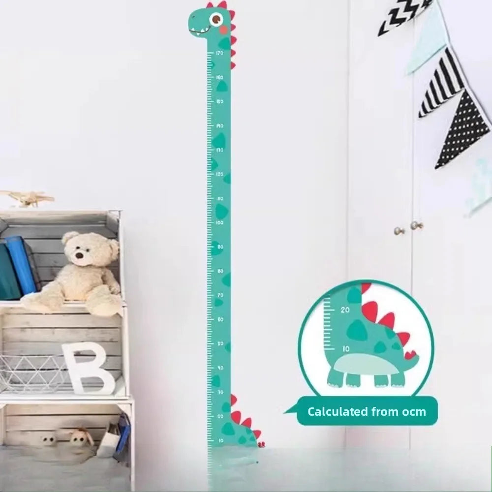 Grow With Me Animal Height Chart Wall Stickers