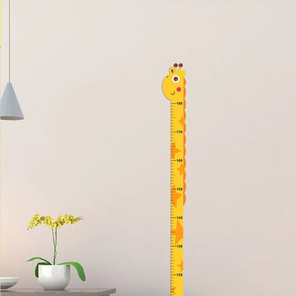 Grow With Me Animal Height Chart Wall Stickers