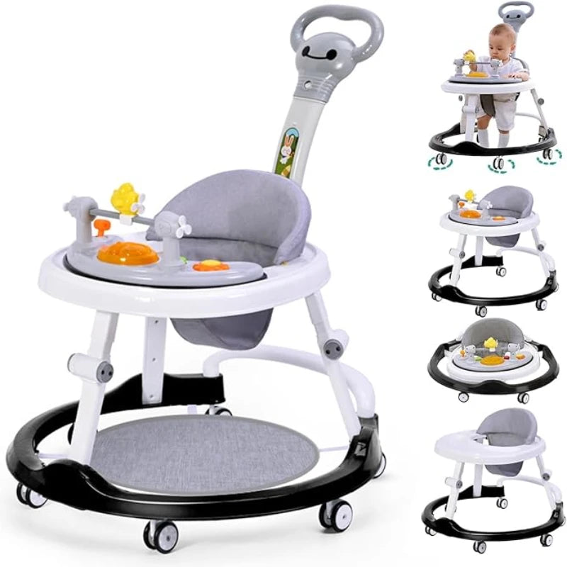 Foldable 3-in-1 Baby Walker – Safe, Smart & Space-Saving