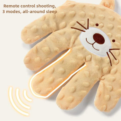 Newborns Sleep Aid Pacify Hand Glove Gentle Comfortable Cotton Soothing Toy for Comfortable Newborns Sleeping