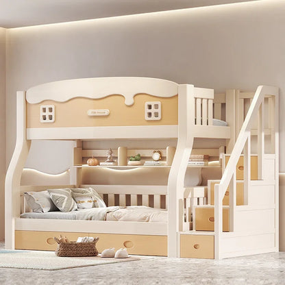 Modern Solid Wood Convertible Toddler Bed