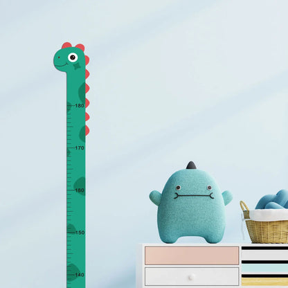 Grow With Me Animal Height Chart Wall Stickers