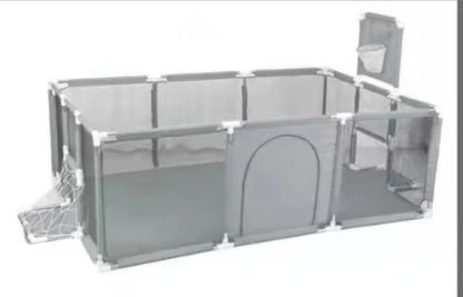 NEW Playpens for Baby with Pull Rings Indoor Baby Playground Kids Balls Pool Activity Fence Baby Games Park Child Safety Barrier