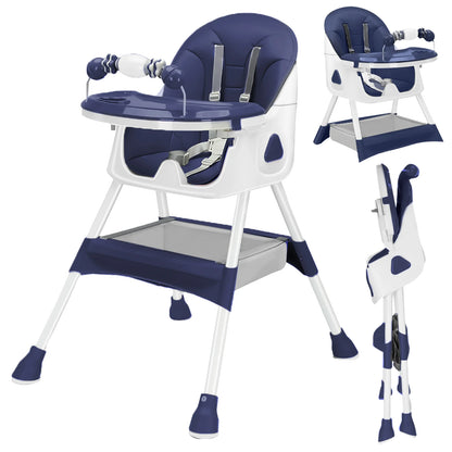 BabyBlush 3-in-1 Convertible Baby High Chair