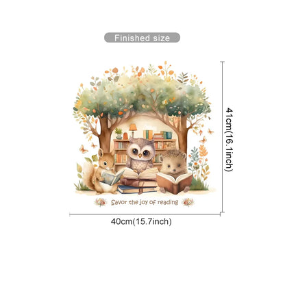 Woodland Learning Friends Wall Stickers