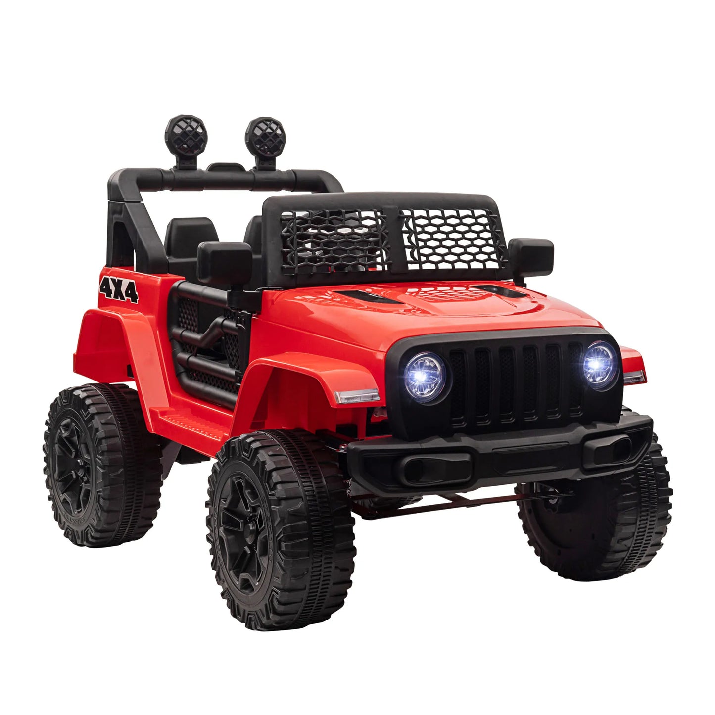 12V Kids Off-Road Electric Ride-On Truck with Remote Control