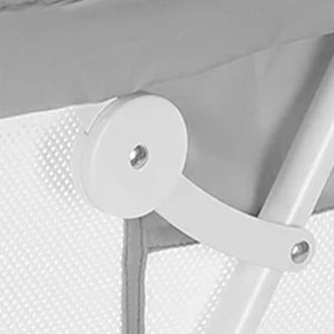 Baby 2-in-1 Bedside Crib & Rocking Cradle with Mattress