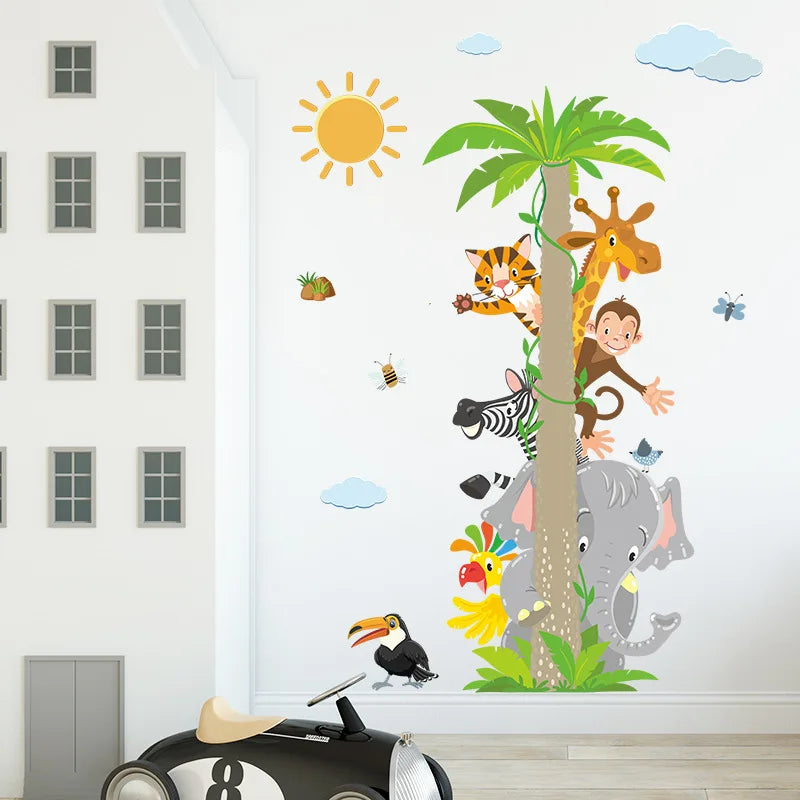 Jungle Adventure Wall Stickers – Bring the Wild to Their Room