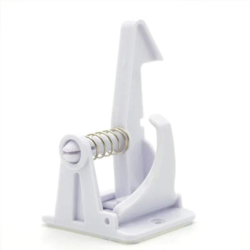 5/10Pcs Baby Cabinet Locks Invisible Closet and drawer Lock Child Security Protector No Drilling Installation White