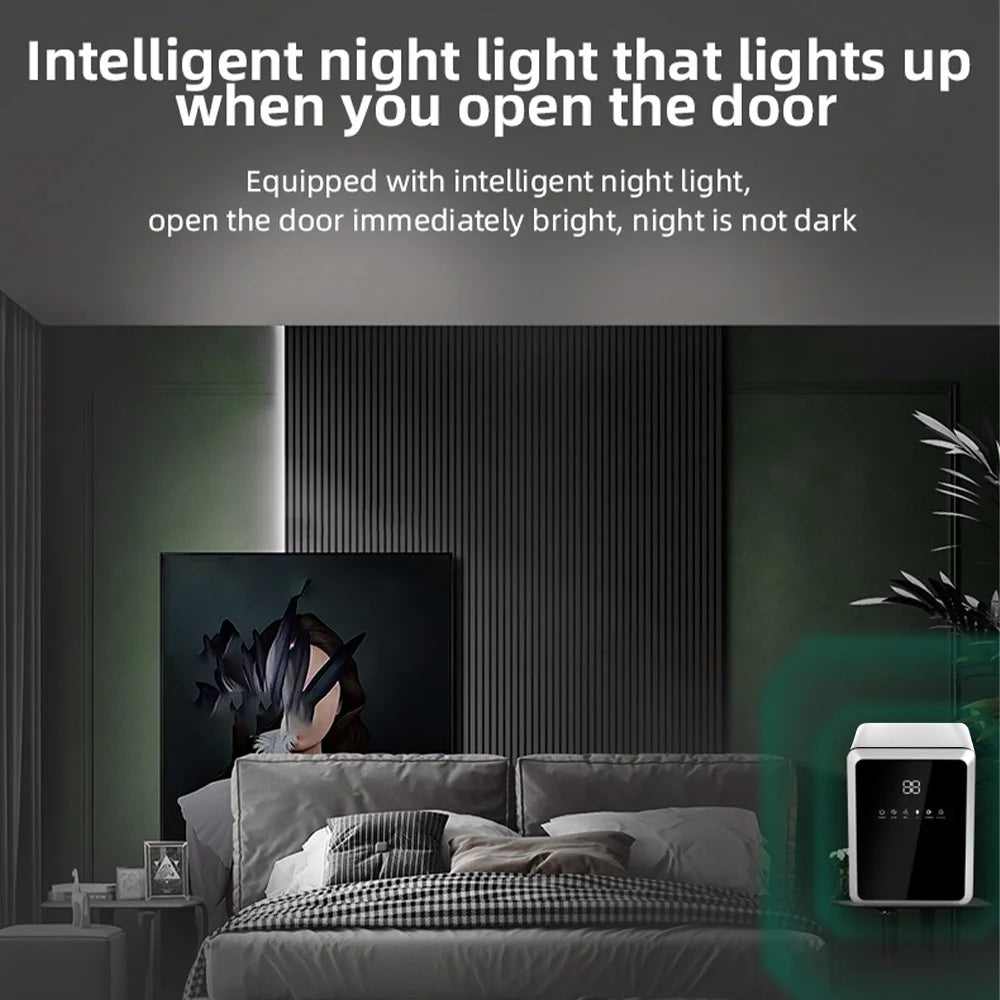 100W Baby Bottle Sterilizer Dryer UV Sterilizer for Bottle 3-in-1 Disinfection Cabinet 8L Low Noise with LCD Screen Timer