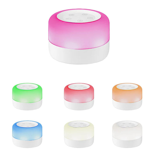 GlowSleep White Noise Machine – Calm Nights with a Gentle Glow
