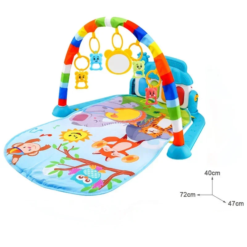 BabyBlush Musical Baby Activity Gym & Piano Play Mat