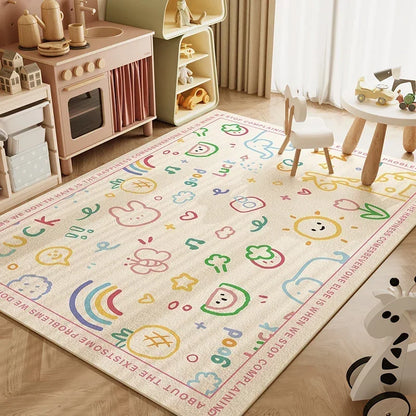 Children Room Carpet Living Room Study Toy Reading Area Baby Crawling Carpet Play Anti Fouling Anti Slip Rug Baby Playing Mat