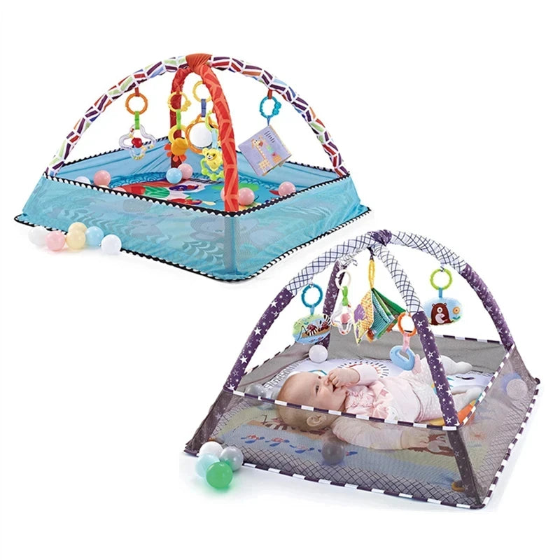 Sensory Play Gym & Crawling Mat – Learn, Play & Grow!