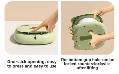 Portable Folding Children's Toilet Trainer for Outdoor Camping Car Travel Emergency Urinal Basin Baby Training Seat